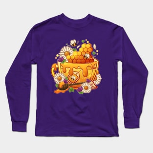 Honeycomb Teacup Long Sleeve T-Shirt
